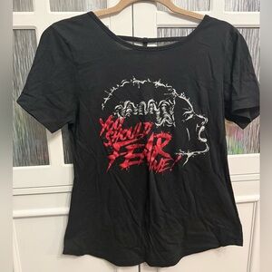 Universal Halloween Horror Nights Bride Cut Out T-Shirt